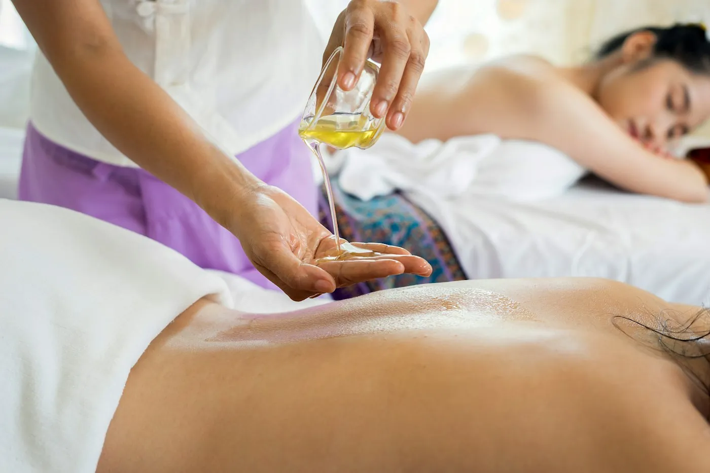 Spa treatment at Elyra
